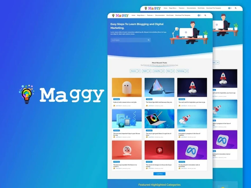 maggy-blogger-template