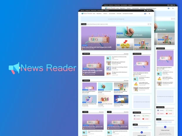 newsreader-blogger-template